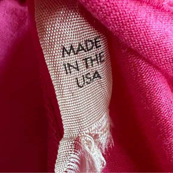 Bailey 44 Sleeveless Stretch Drape Layered Comfy Blouse Barbie Pink Jersey  SZ L - Picture 10 of 12